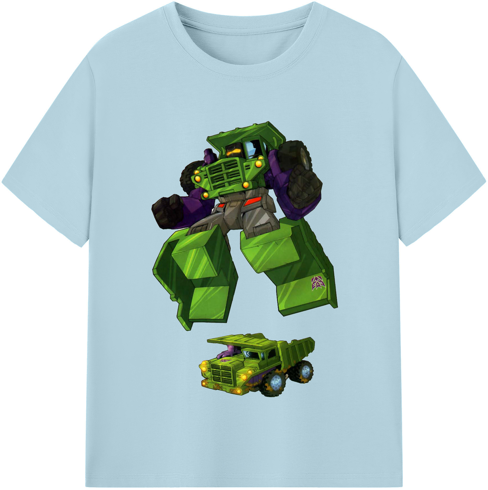 （画像用）  綿100％半袖Tシャツ（フロントプリント）